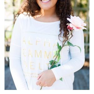 Alpha Gamma Delta Soft Long Sleeve